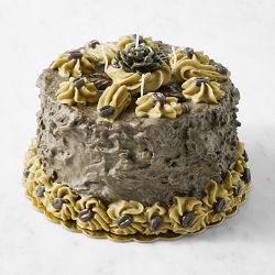 Celebration Cake Candle, Chocolate