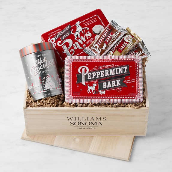 Peppermint Bark Gift Crate