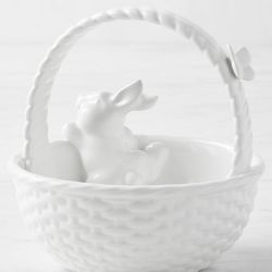 Sculptural Bunny Easter Basket