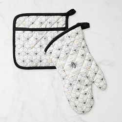 Honeycomb Oven Mitt & Potholder Set