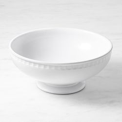 Rustic Ceramic Footed Bowl