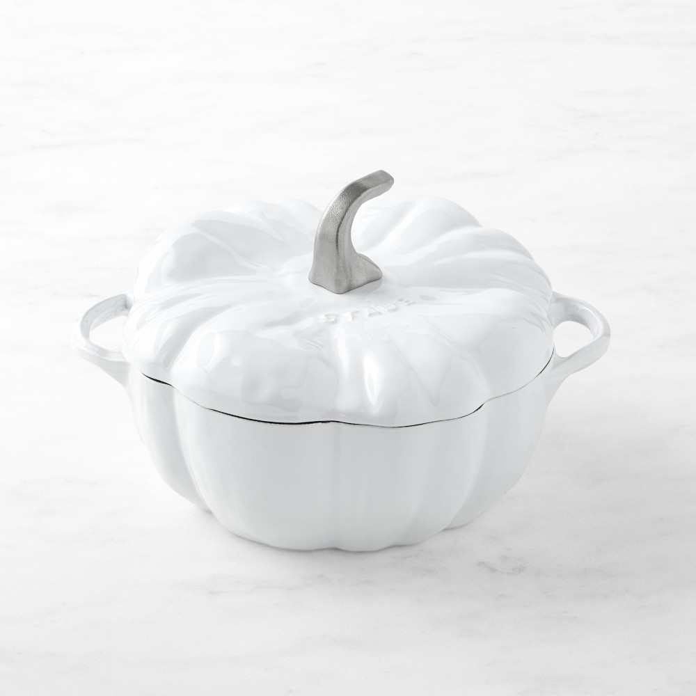Staub Enameled Cast Iron Pumpkin Cocotte