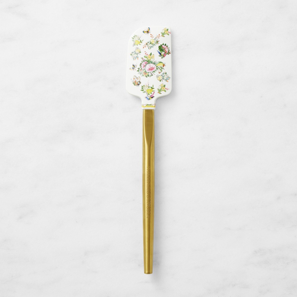 Famille Rose Spatulas with Gold Handle