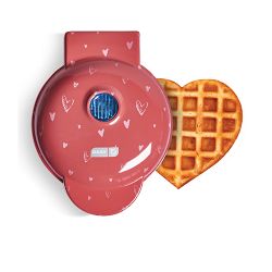 Dash Mini Design Heart Waffle Maker