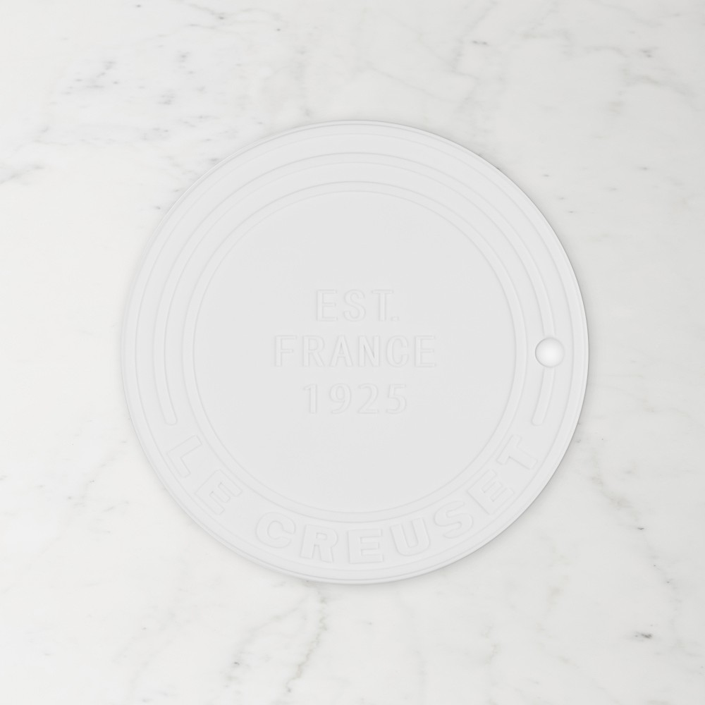 Le Creuset Silicone Trivet - White