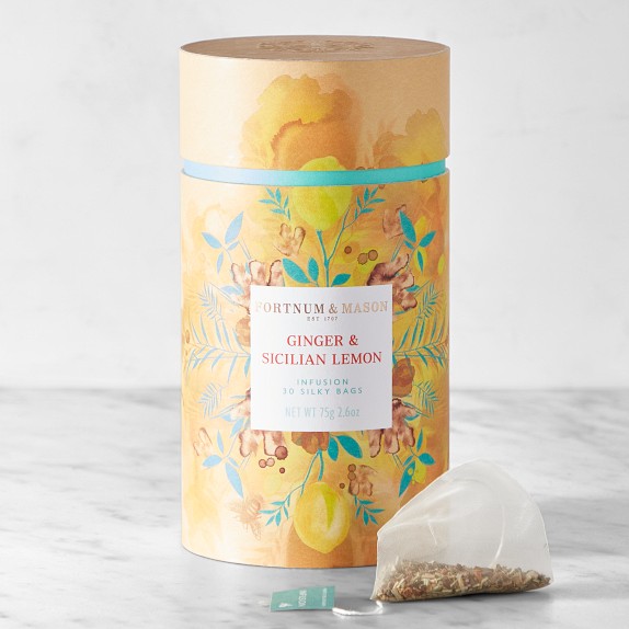 Fortnum & Mason Ginger & Lemon Tea Bags | Williams Sonoma