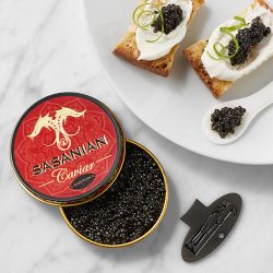 Sasanian Siberian Osetra Caviar Gift Set