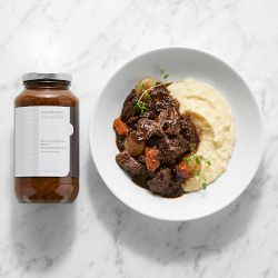 Jean-Georges x Williams Sonoma, Black Pepper Bourguignonne Braising Sauce
