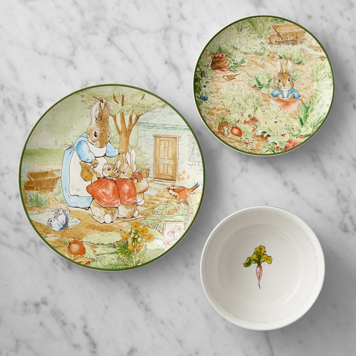Peter Rabbit™ 12-Piece Breakfast Set | Williams Sonoma