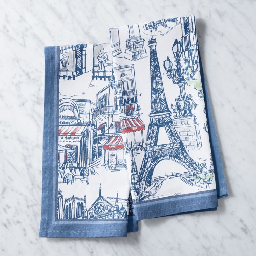 Paris Tea Towel, Set of 2