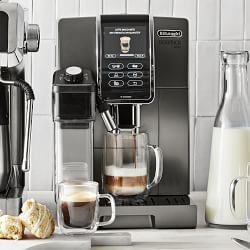 De'Longhi Dinamica Plus Connected Fully Automatic Coffee Maker &amp; Espresso Machine, Titanium