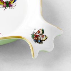 Famille Rose Porcelain Spoon Rest