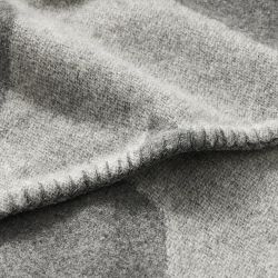 Lulu Double Face Cashmere Jacquard Throw