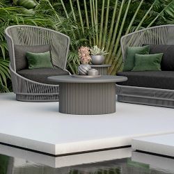 Petra Outdoor Round Coffee Table (40")
