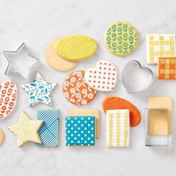 Williams Sonoma Stencil Cookie Decorating Kit, Set of 18