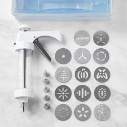 Williams Sonoma x Kuhn Rikon Spritz Cookie Press Decorating Kit