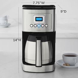 Cuisinart PerfecTemp Programmable Coffee Maker with Thermal Carafe, 12-cup