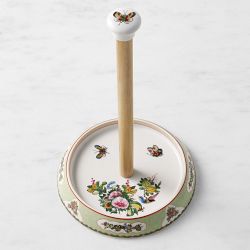 Famille Rose Porcelain Paper Towel Holder
