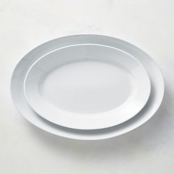 Pillivuyt Oval Porcelain Serving Platters