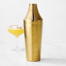 Williams Sonoma Heritage Bar Shaker, Brass