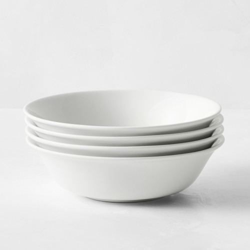 Apilco Tuilleries Porcelain Pasta Bowls, Set of 4