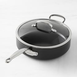 GreenPan™ Premiere Hard Anodized Ceramic Nonstick Covered Saute Pan with Helper Handle, 5-Qt.