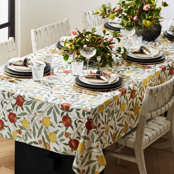 Morris & Co. x Williams Sonoma Fruit Tablecloth