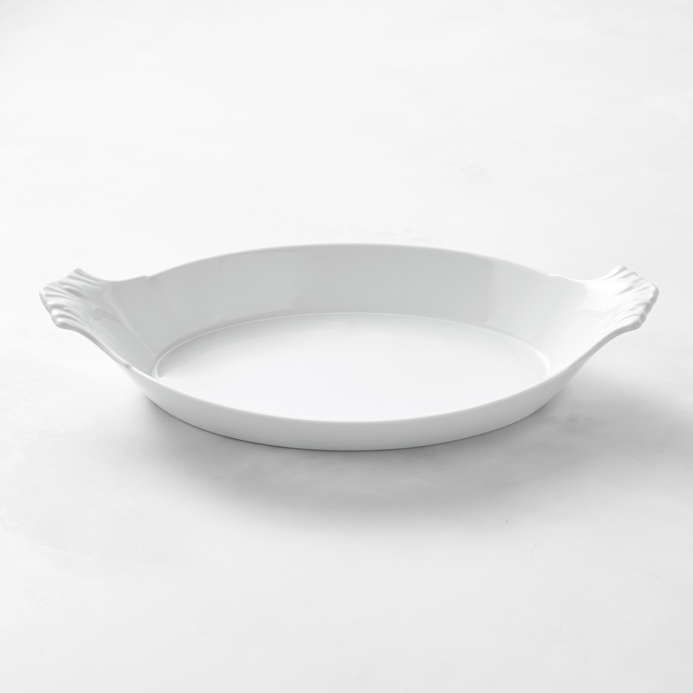 Apilco Porcelain Au Gratin Bakers - Oval, No. 14 Large Oval