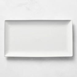 Apilco Zen Porcelain Rectangular Platter, Large