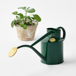 OPEN BOX: Haws Rowley Ripple 2-Pint Watering Can, Green