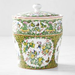 OPEN BOX: Famille Rose Porcelain Canisters, Medium
