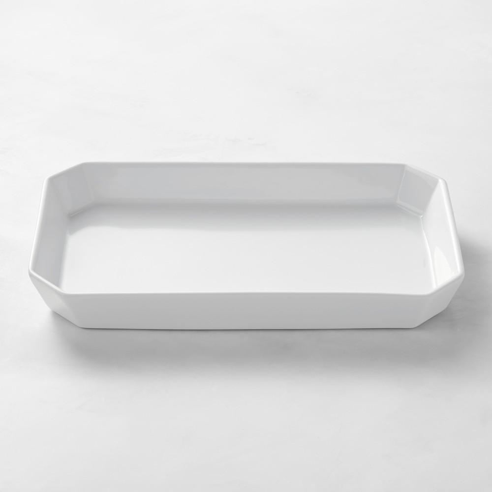 Pillivuyt Porcelain Oven to Table Octagonal Serving Platters - Large
