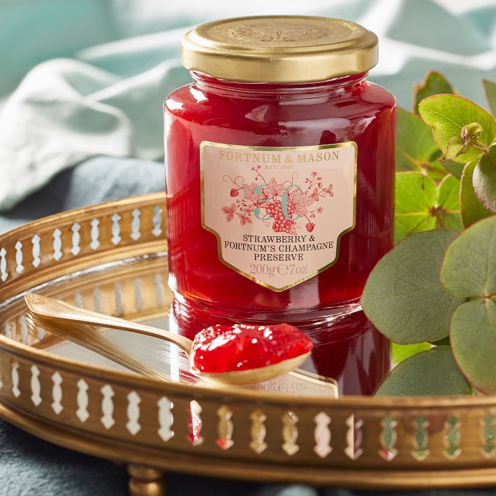Fortnum & Mason Strawberry & Champagne Preserve, Set of 2