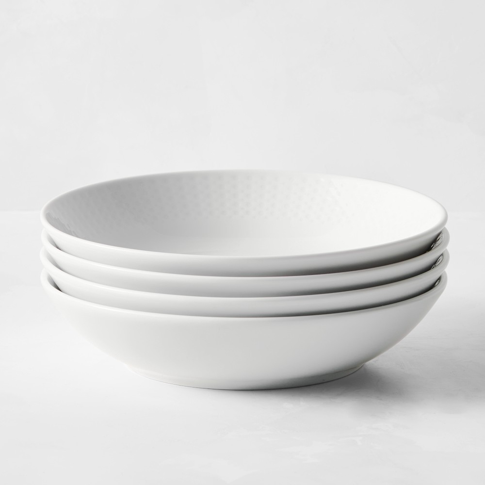 Pillivuyt Perle Porcelain Pasta Bowls (Set of 4)