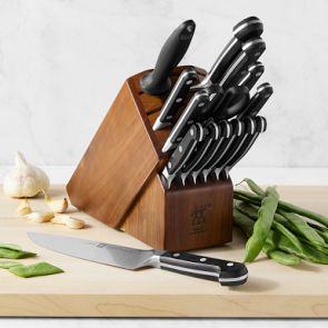 Zwilling J.A. Henckels Pro 16-Piece Knife Block Set | Williams Sonoma