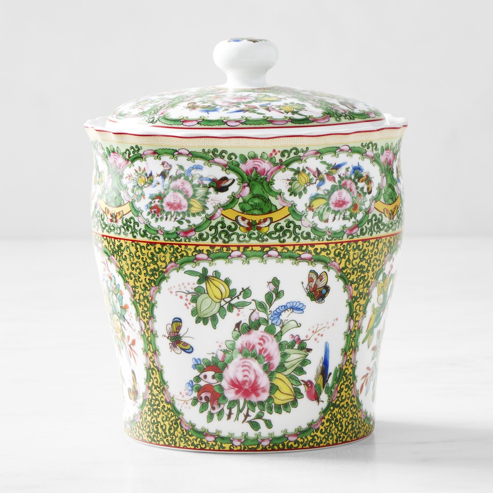 Famille Rose Porcelain Canisters - Small