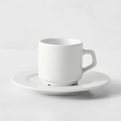 Espresso Cups & Saucers, Set of 2