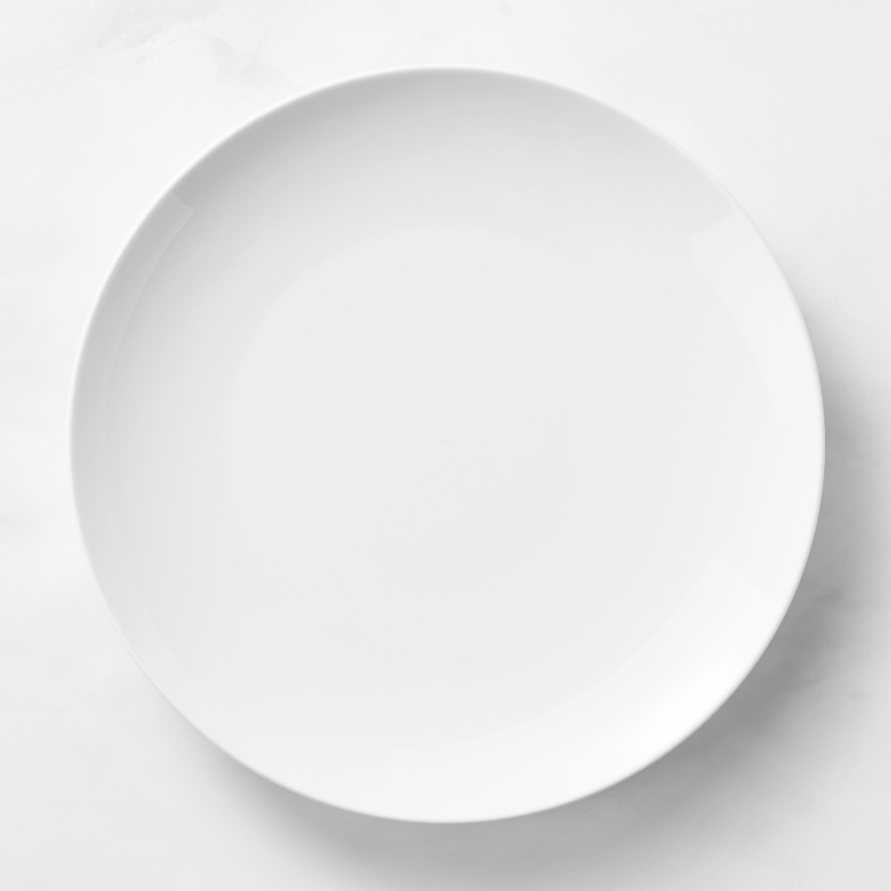 Pillivuyt Coupe Porcelain Charger Plates, Set of 4 - Set of 4