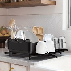 simplehuman&#8482; Steel Frame Kitchen Dishrack