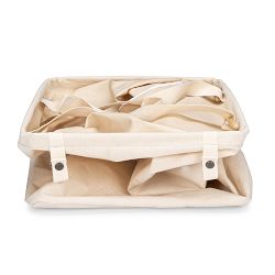 Full Circle Cotton Laundry Hamper