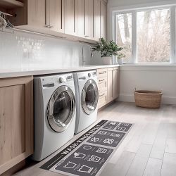 Un-Rug Laundry Day Low Profile Runner Mat, 2' X 6'