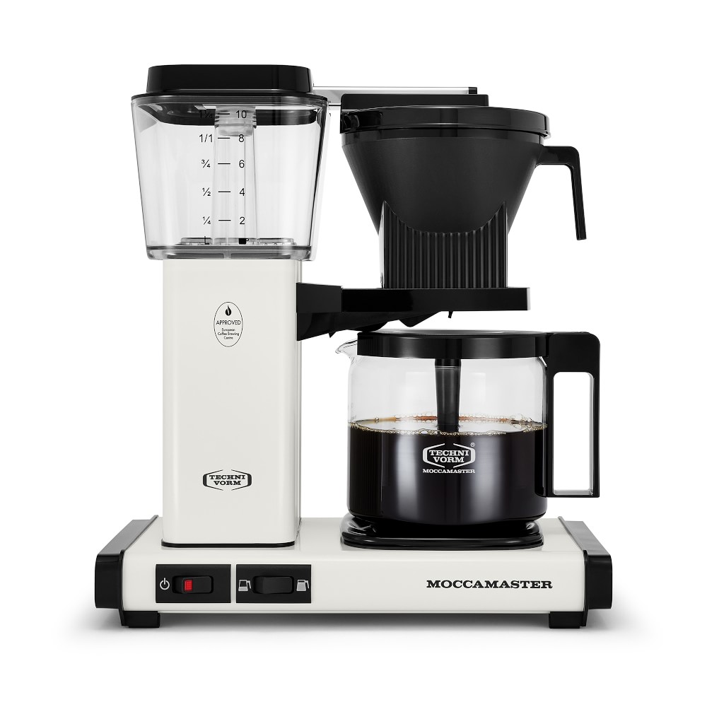 Moccamaster by Technivorm KBGV Select Coffee Maker, 10-cup - Off-White