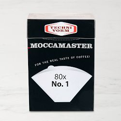 Technivorm Moccamaster #1 Cup-One Filters, White Paper