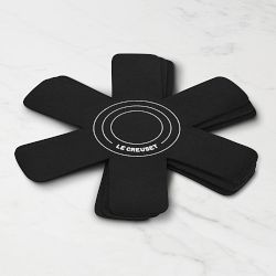 Le Creuset Cookware Protectors, Set of 3, Black