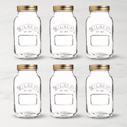 Kilner Canning Jar, 34oz, Set of 6