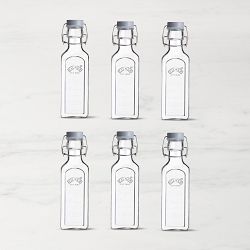Kilner Clip Top Bottle 10 oz, Set of 6