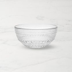 Fortessa Jupiter Cereal Bowls, Set of 4, Clear
