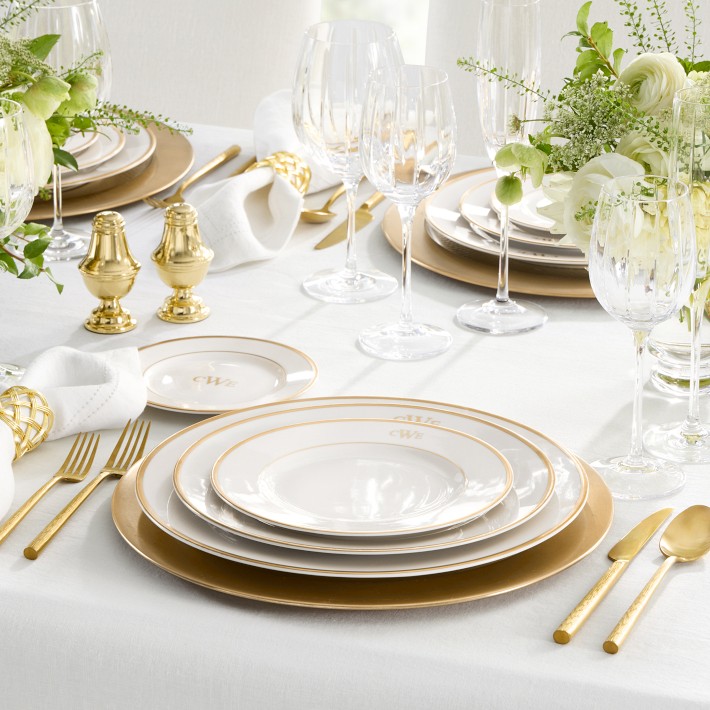 Linen Double Hemstitch Tablecloth | Williams Sonoma