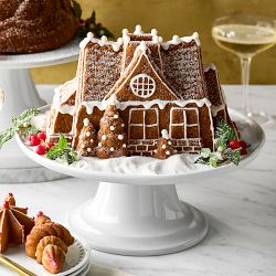 Nordic Ware Nonstick Cast Aluminum Gingerbread House Bundt® Pan