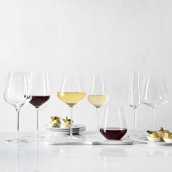 Williams Sonoma Estate Stemless Red Wine Glasses, Buy 6-Get 8 Set